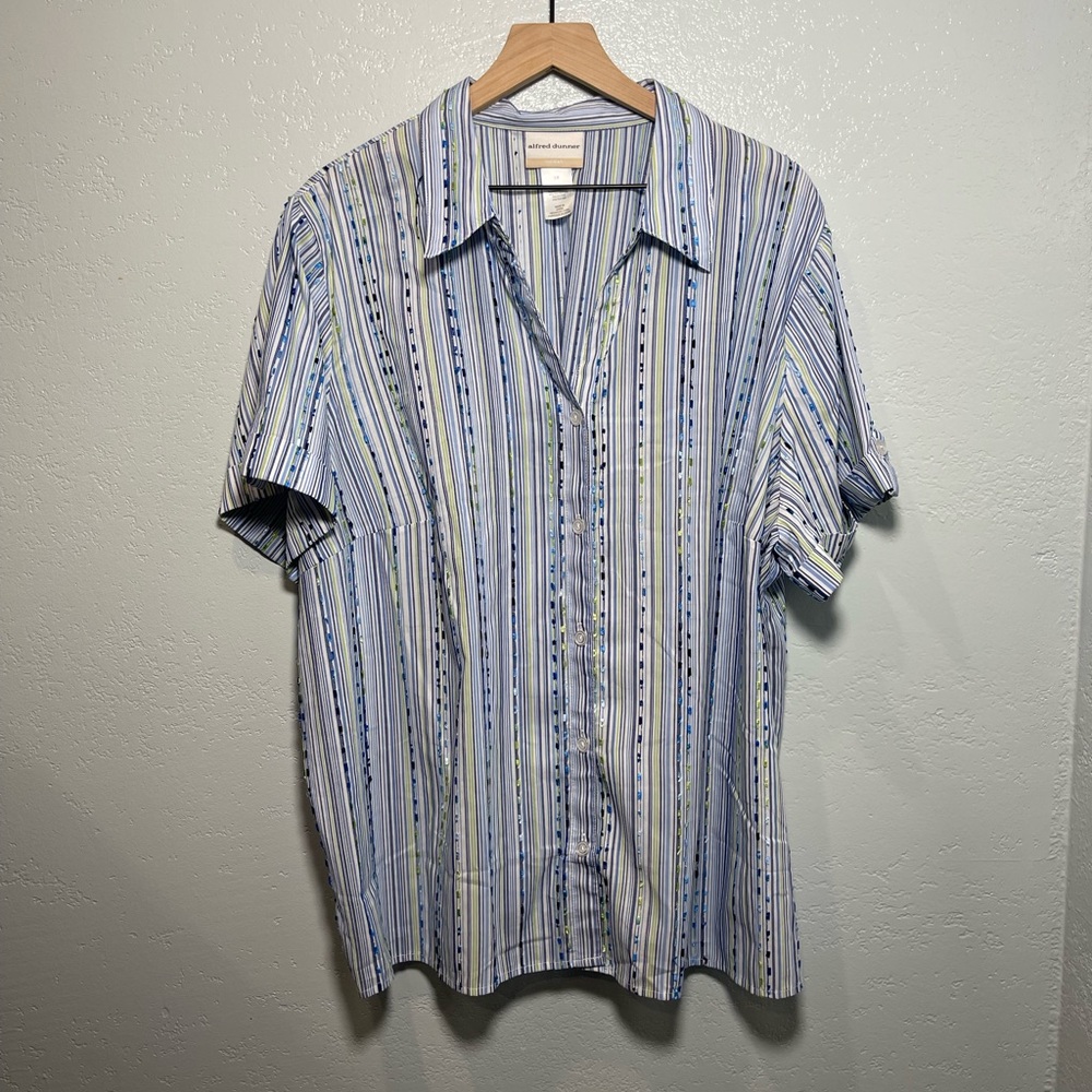 Alfred Dunner Women’s Striped Shirt